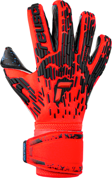 Reusch Attrakt Freegel Fusion Goaliator 5370995 3333 black red front